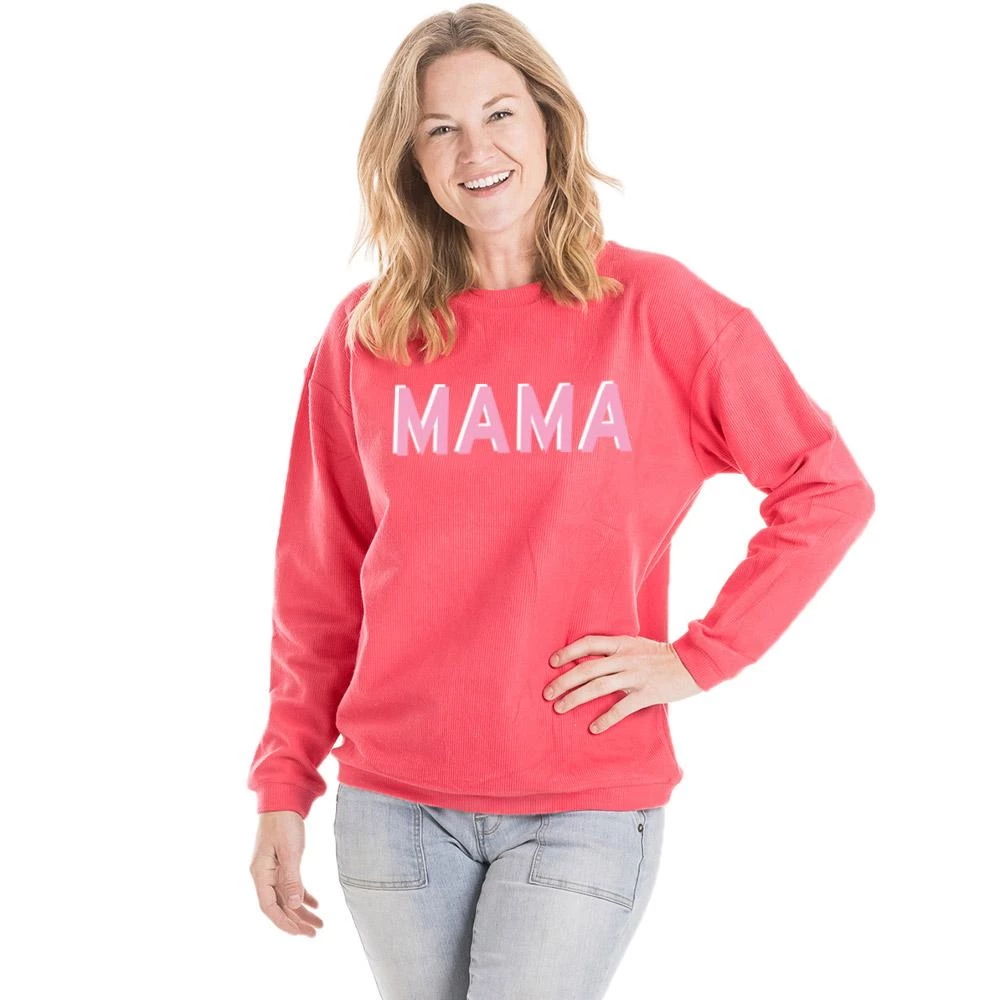 Katydid MAMA Corded Crew Sweatshirt Mom Life Collection