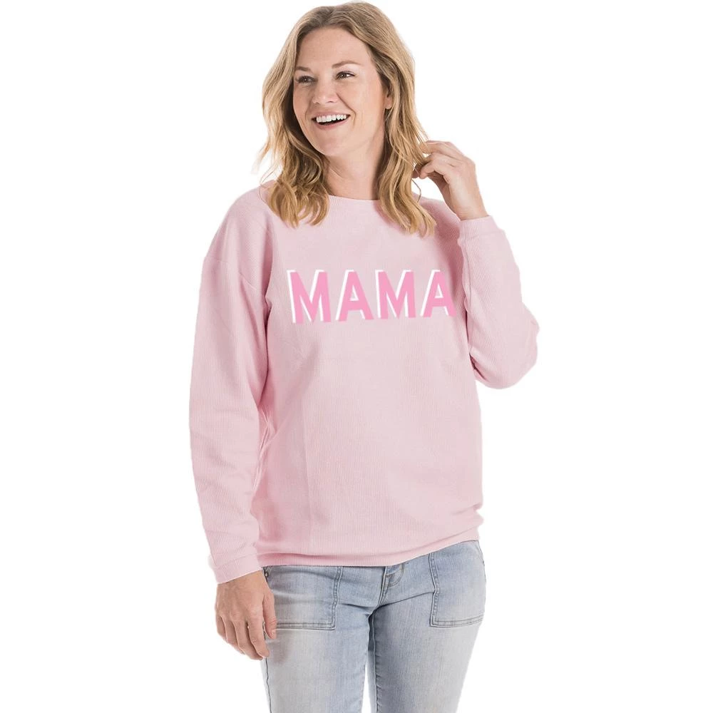 Katydid MAMA Corded Crew Sweatshirt Mom Life Collection