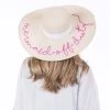 Katydid Vacay Getaway Collection Mermaid Off Duty Sun Hats For Women