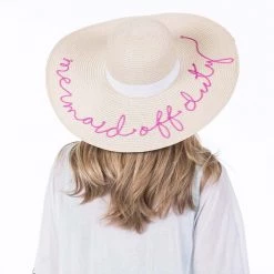 Katydid Vacay Getaway Collection Mermaid Off Duty Sun Hats For Women