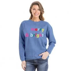 Katydid Merry And Bright Corded Sweatshirt