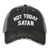 Katydid Weekend Vibes Collection Not Today Satan Women's Trucker Hat