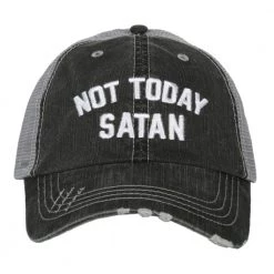 Katydid Weekend Vibes Collection Not Today Satan Women's Trucker Hat