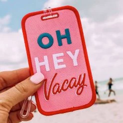 Katydid Oh Hey Vacay Luggage Tags