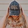 Katydid State Love Collection OK Oklahoma Leopard State Women's Hat