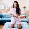 Katydid Pink And Blue Tie Dye Loungewear Set Tie Dye Collection