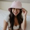 Katydid Light Pink Corded Bucket Hat New