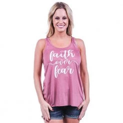 Katydid Faith Over Fear Tanks