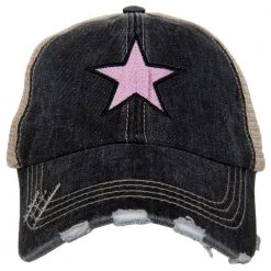 Katydid New Pink Star Trucker Hat