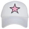 Katydid New Pink Star Trucker Hat (White Foam)