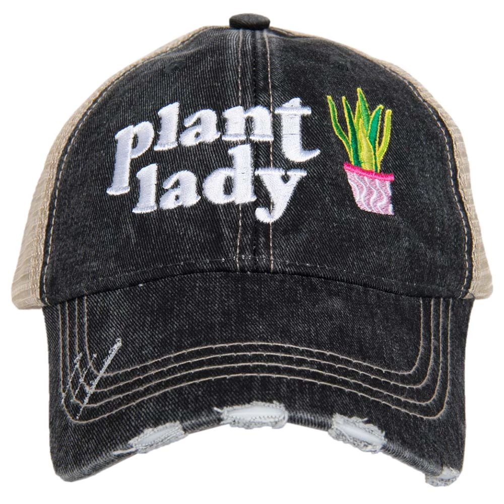 Katydid Plant Lady Trucker Hat