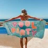 Katydid Pool Party Quick Dry Beach Towels
