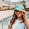 Katydid Pool Please Women's Trucker Hats Vacay Getaway Collection