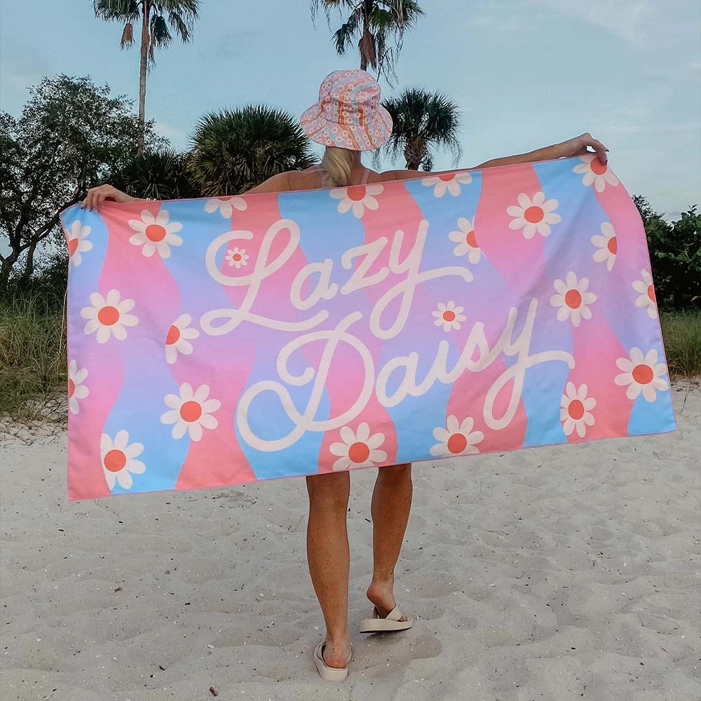 Katydid New Lazy Daisy Quick Dry Beach Towel