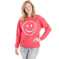 Katydid Happy Face Corded Sweatshirt Happy Face Collection