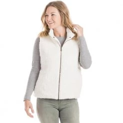 Katydid Quilted Reversible Sherpa VEST With Pockets Fall & Winter