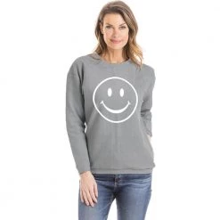 Katydid Happy Face Corded Sweatshirt Happy Face Collection