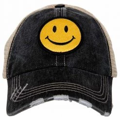 Katydid Happy Face Trucker Hat New