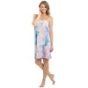 Katydid Teal, Purple, And Peach Tie Dye Spa Wrap Robe Tie Dye Collection