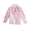Katydid Tie Dye Collection Tie Dye Faux Fur Women's Sherpa Pullover (#3)