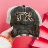 Katydid State Love Collection TX Texas Leopard State Women's Hat