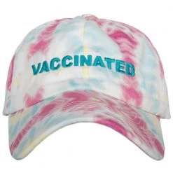 Katydid Tie Dye Collection Vaccinated Tie Dye Baseball Cap