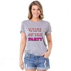 Katydid New Wife Of The Party Graphic T-Shirt
