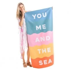 Katydid You Me And The Sea Quick Dry Beach Towels Vacay Getaway Collection